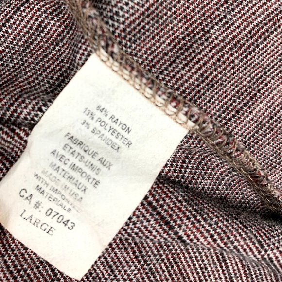 2/$25 - OLIVIA RAE Plaid Houndstooth Long Sleeve Dress - Picture 9 of 9